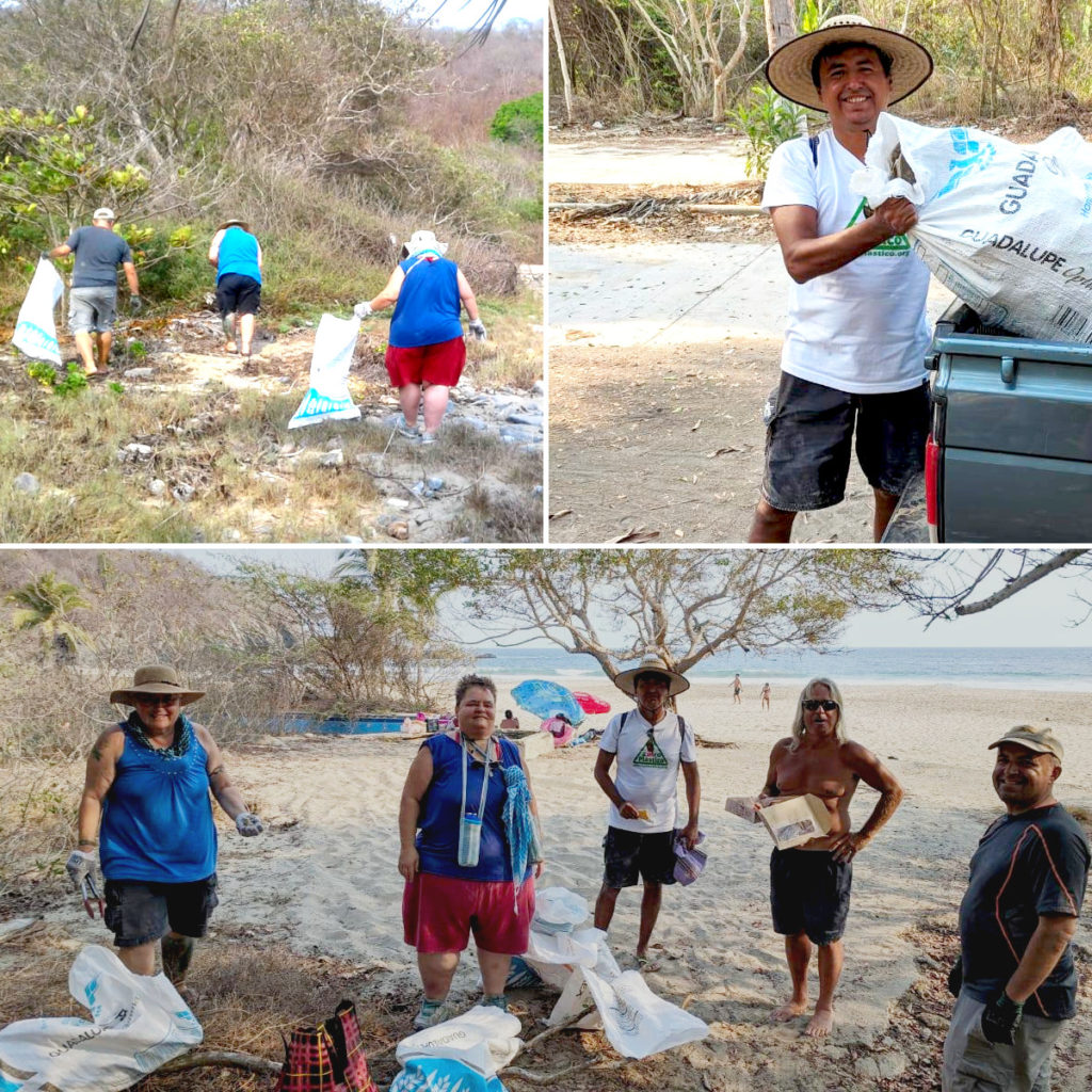 Cleaning Majahua Beach with Zhiro Plastic
