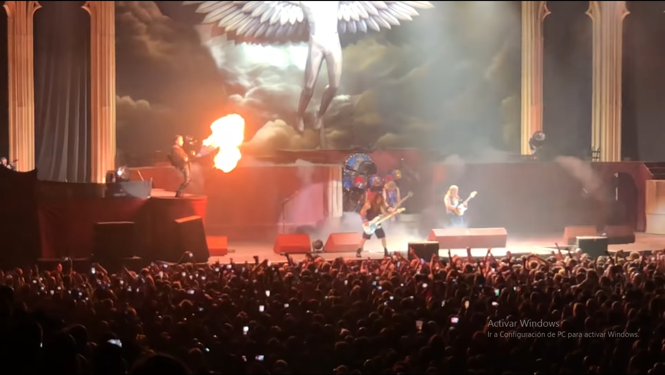 Iron Maiden Concierto Sep 2019 Tour CDMX