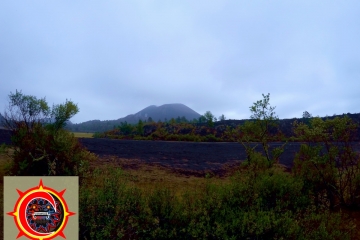 Vista del Volcán Paricutín