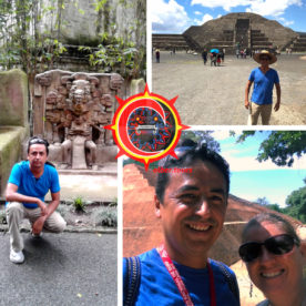 alber.tours Guía General - Collage Piramides Prehispanicas Teotihuacán Xihuatlán