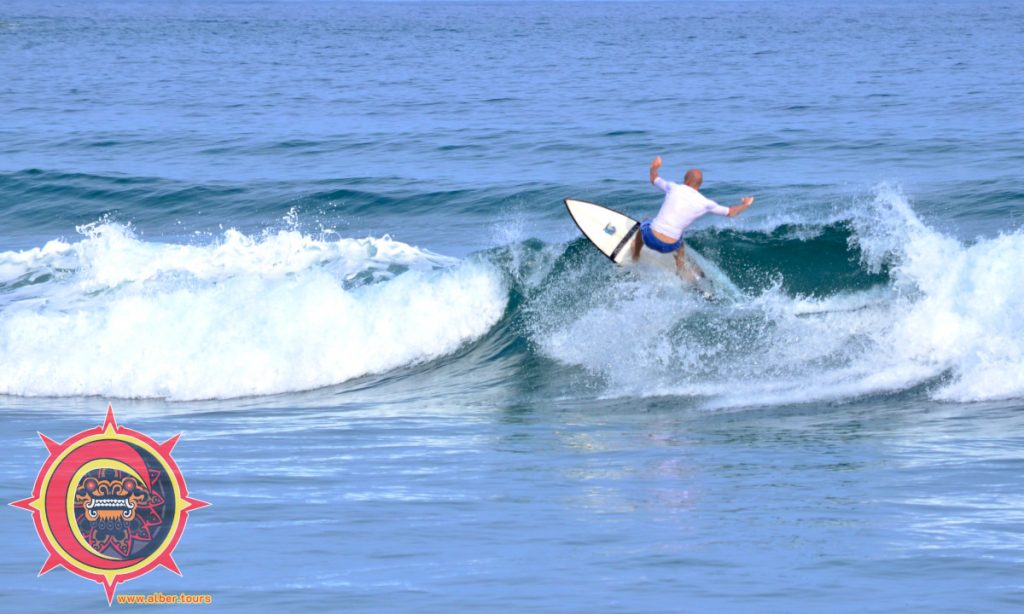 Josh in Barra de Potosi Surf