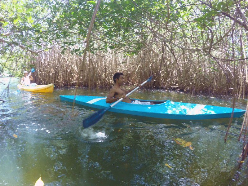 kayak en barra de potosí