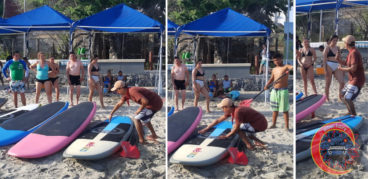 paddle surf lesson zihuatanejo