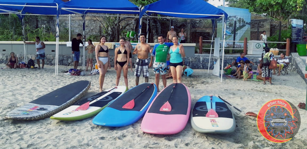 stand up paddle surf playa madera Zihuatanejo